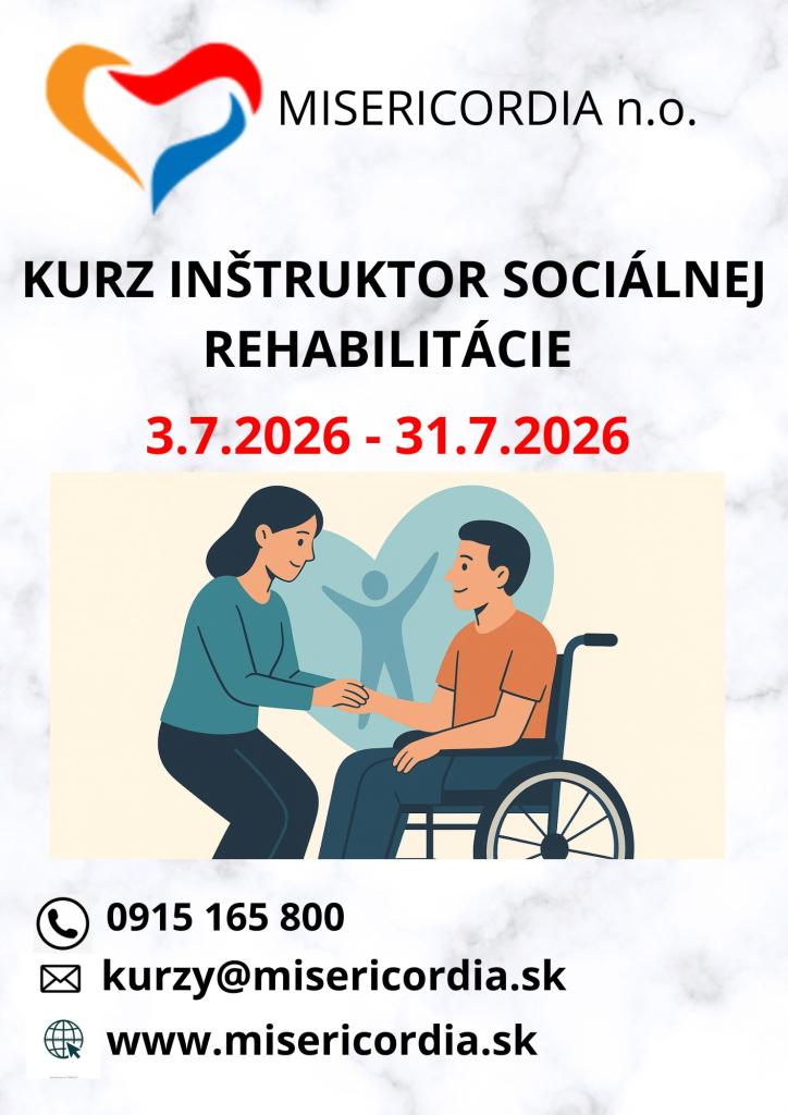 Kurz inštruktor sociálnej rehabilitácie