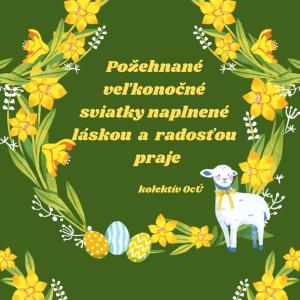 Požehnané veľkonočné sviatky 
